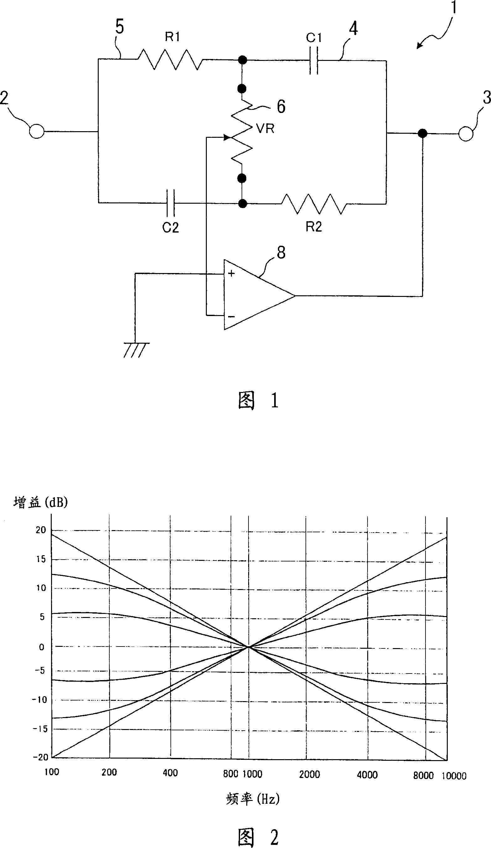 Sound control circuit for hearing aid