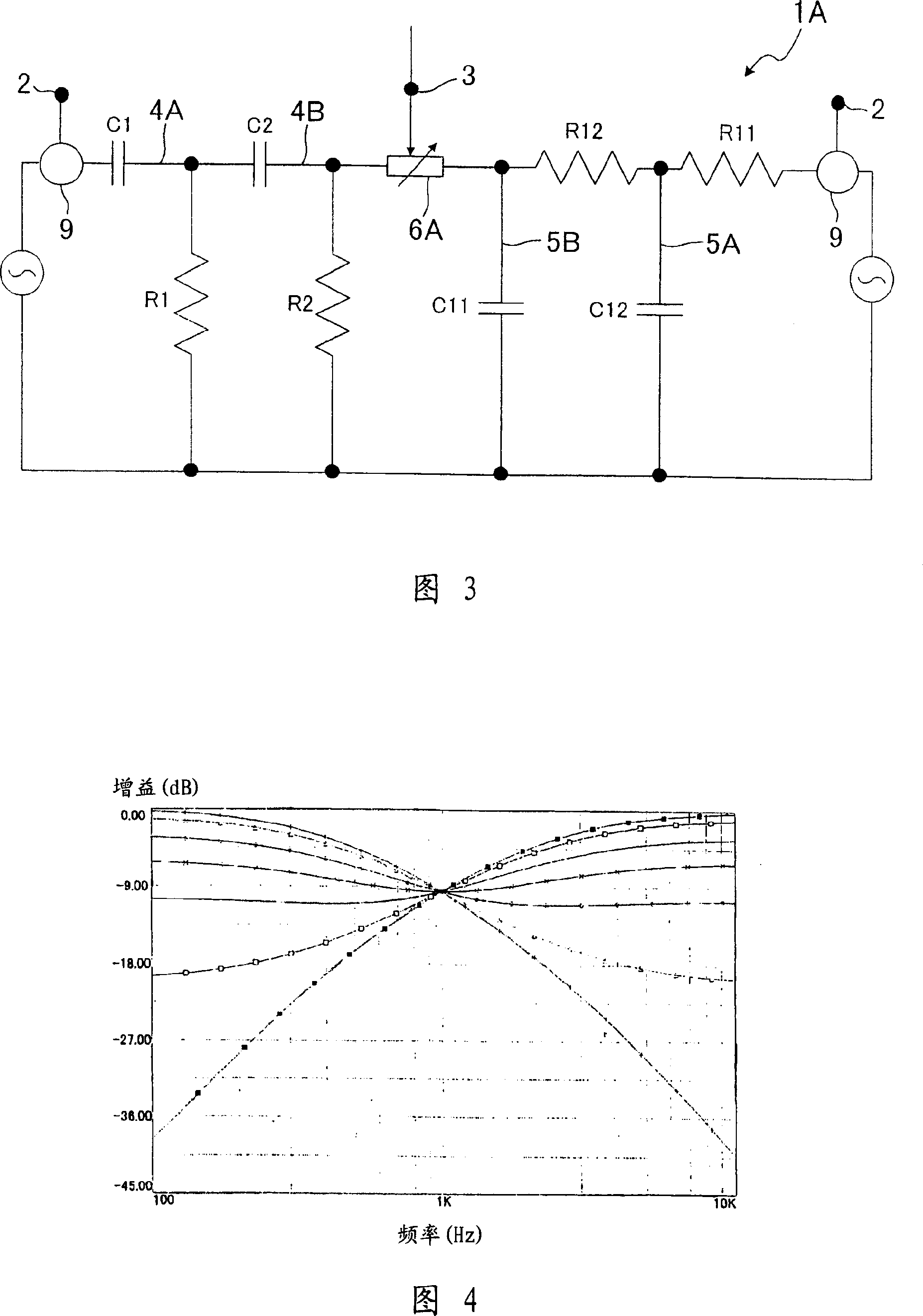 Sound control circuit for hearing aid