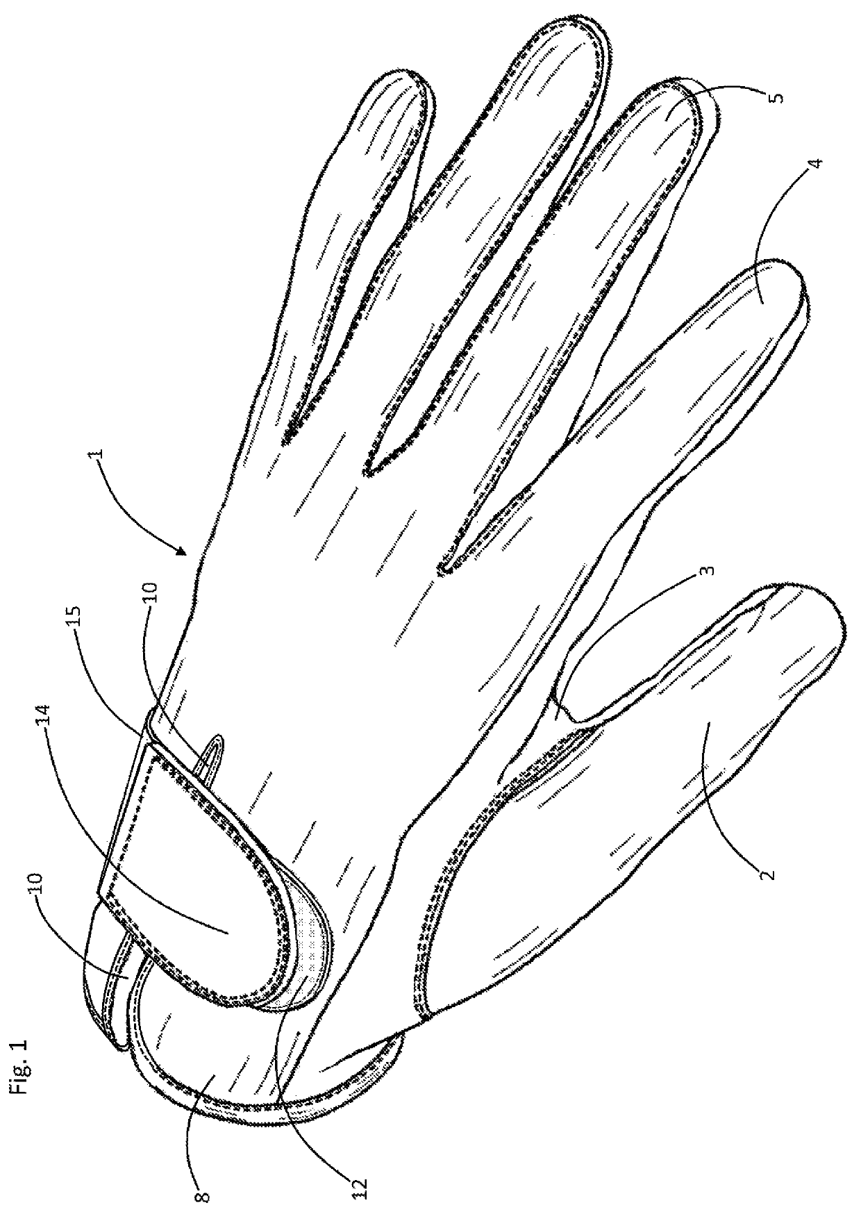 Glove palm cover