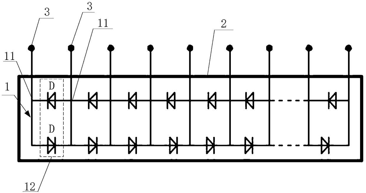 Electric vehicle single battery power balance circuit, device and method