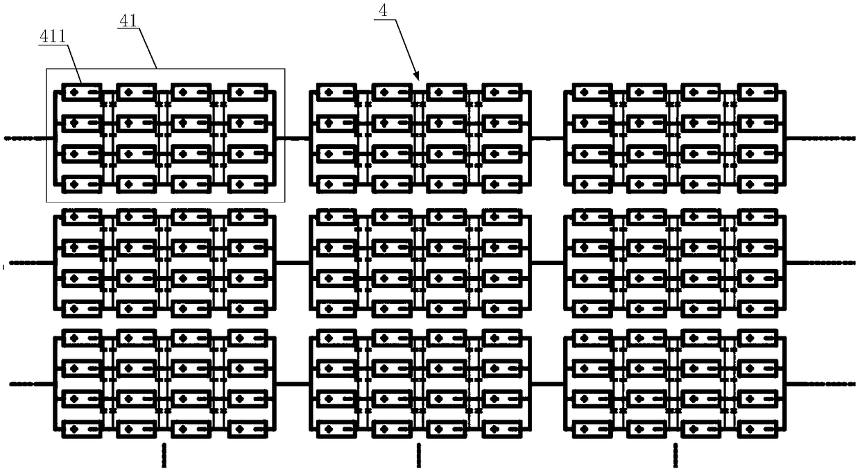 Electric vehicle single battery power balance circuit, device and method