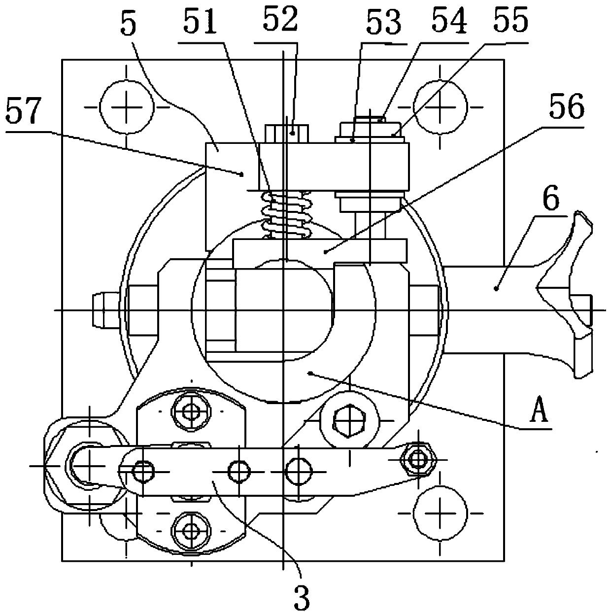 Angle type nozzle can be installed with press-fit device