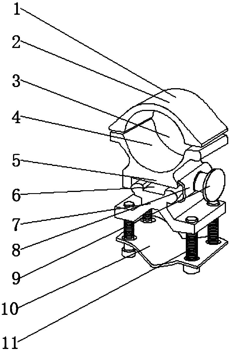 Positioning and mounting fixture of photoelectric equipment