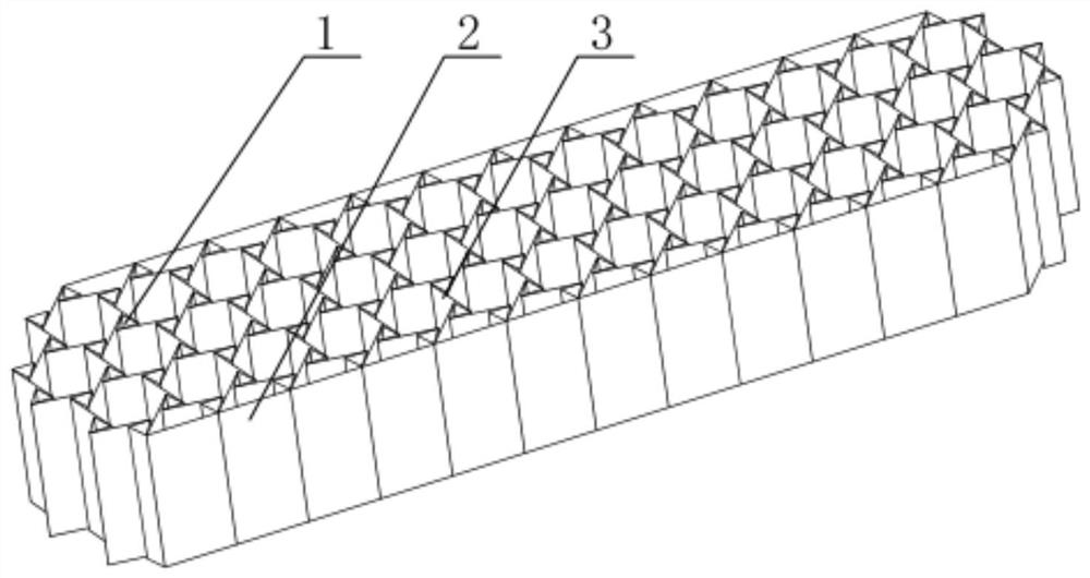 A 3D printed protective material with high negative Poisson's ratio interwoven structure