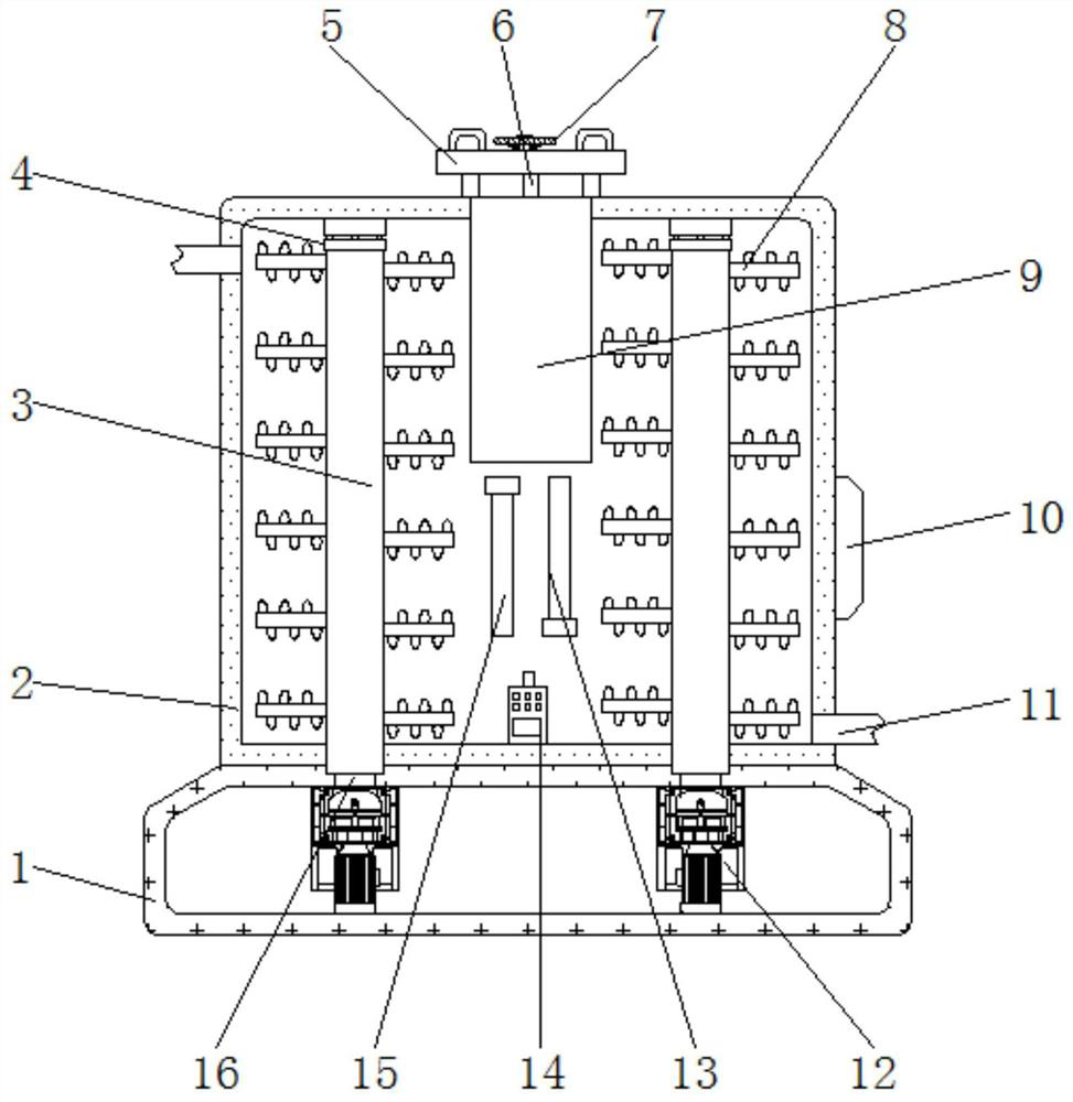 Smelting device for electrolytic copper