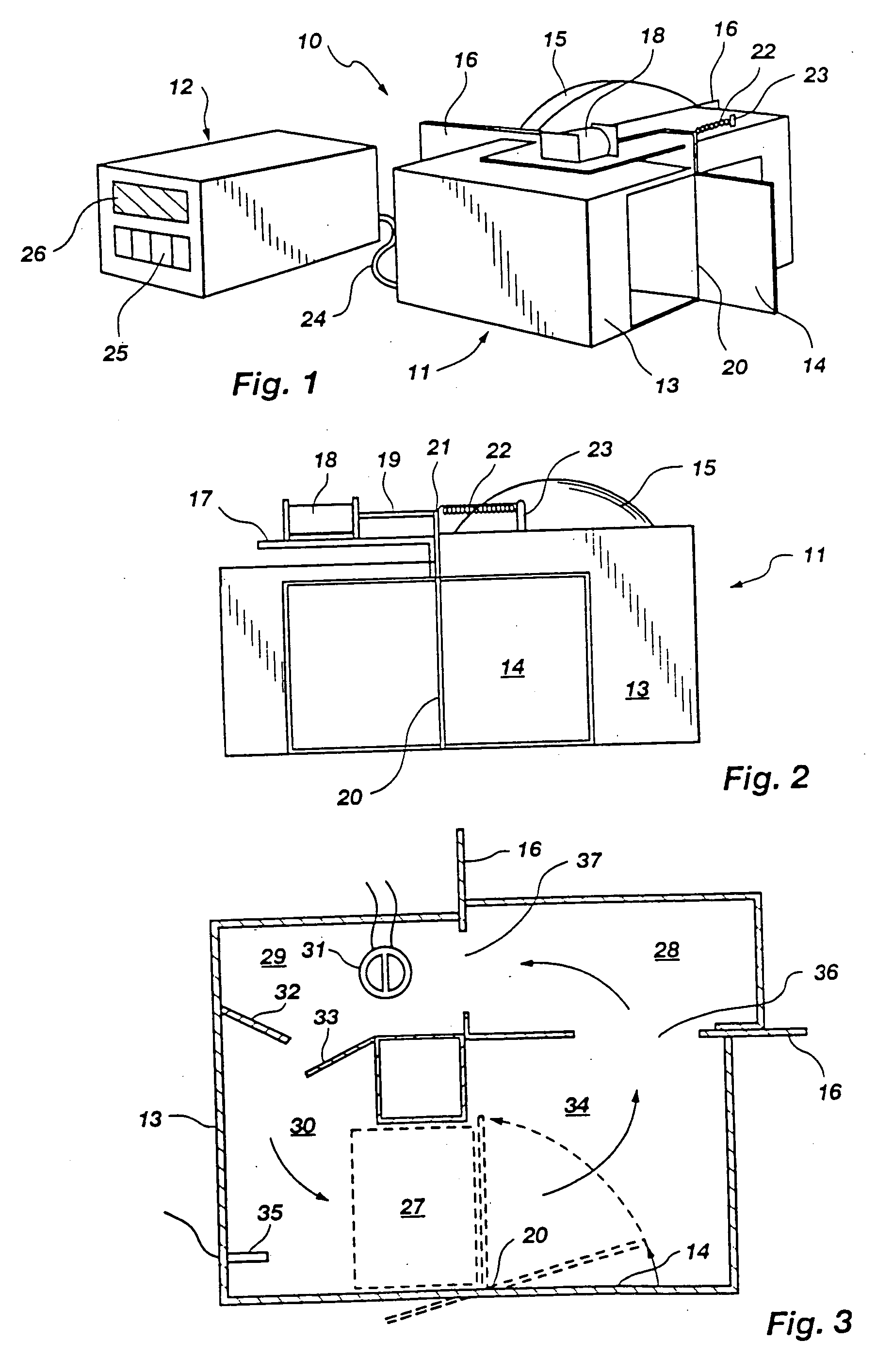 Container for carrying out and monitoring biological processes