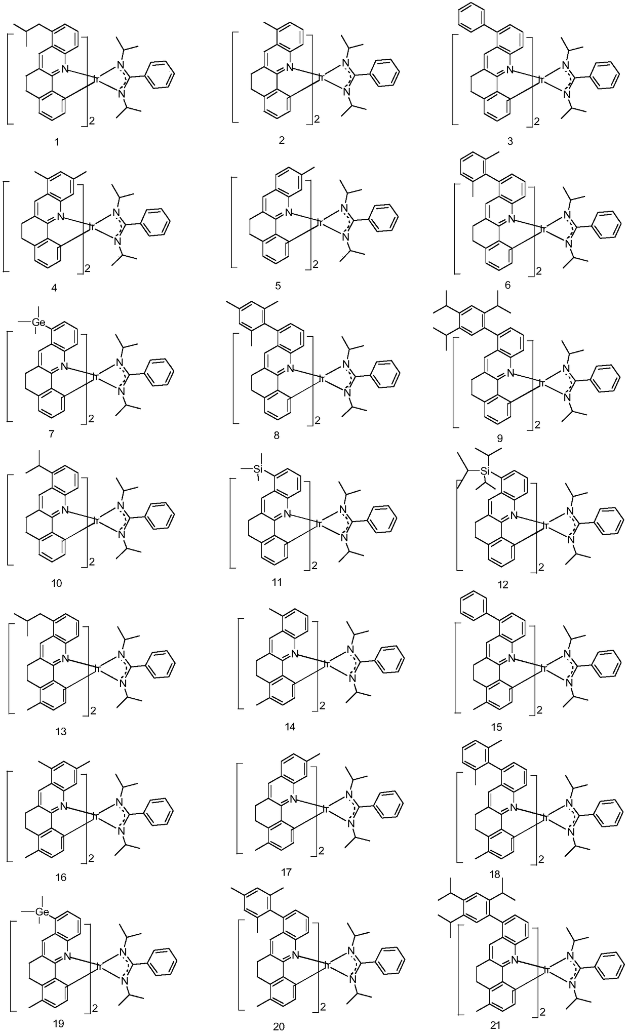 Metal complex and organic light-emitting device thereof