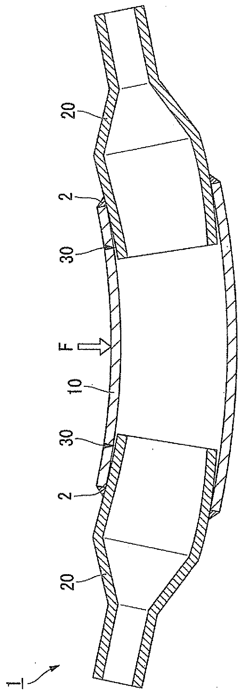 Roller for in-furnace conveyance