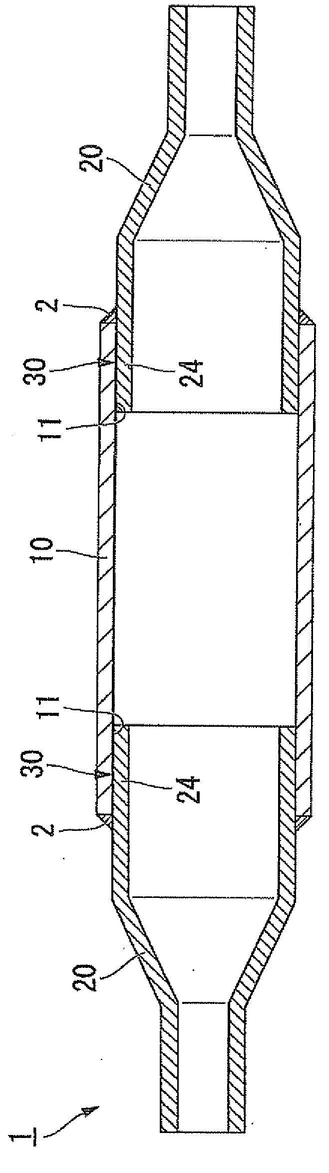 Roller for in-furnace conveyance