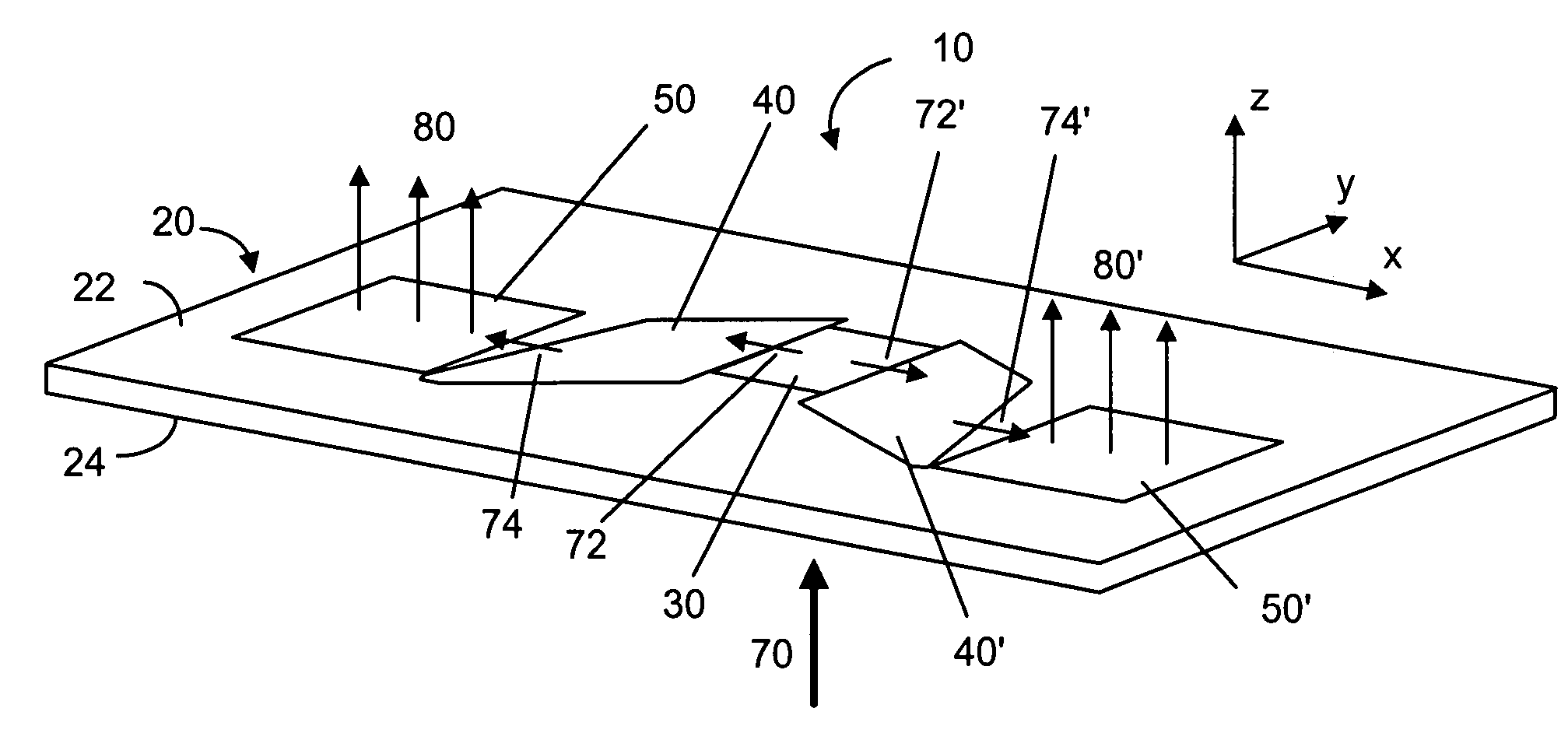 Method and system for beam expansion in a display device