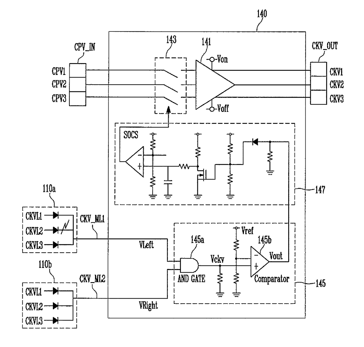 Gate protection circuit and display device including the same