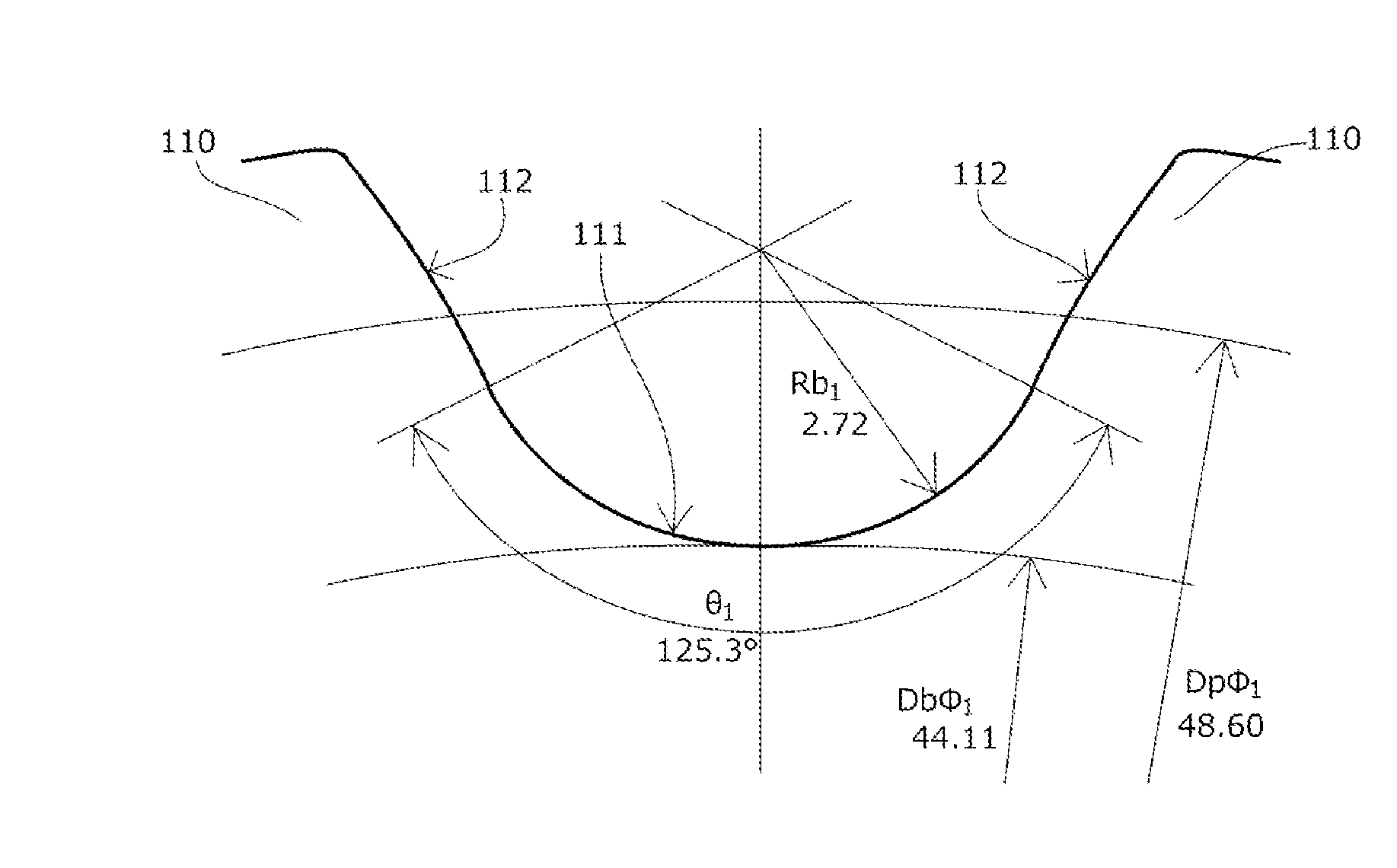 Sprocket and chain transmission mechanism