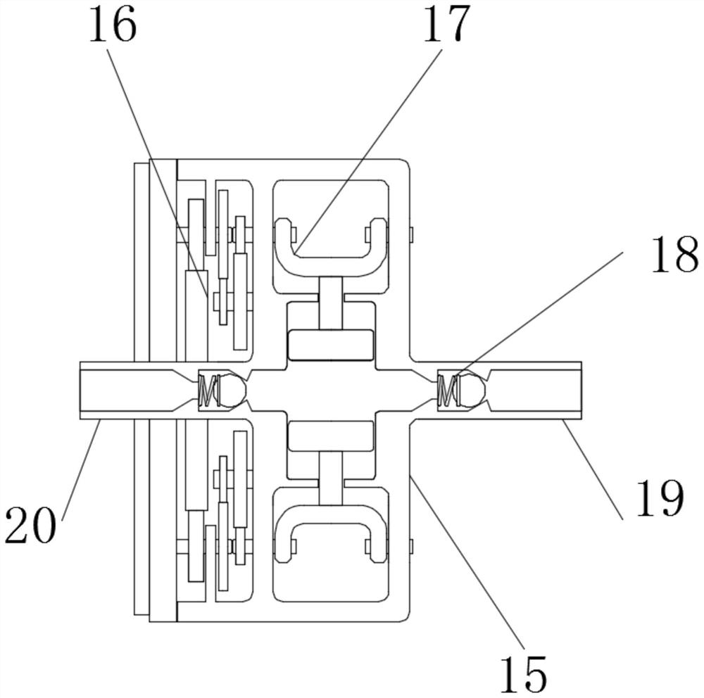 Underground water automatic pumping and automatic irrigating mechanism utilizing wind energy
