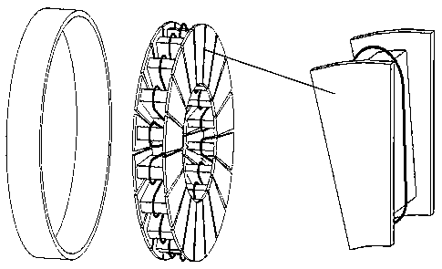 A pole slot design method for multi-frequency anti-pole magnetic field coupling direct-drive doubly-fed motor structure