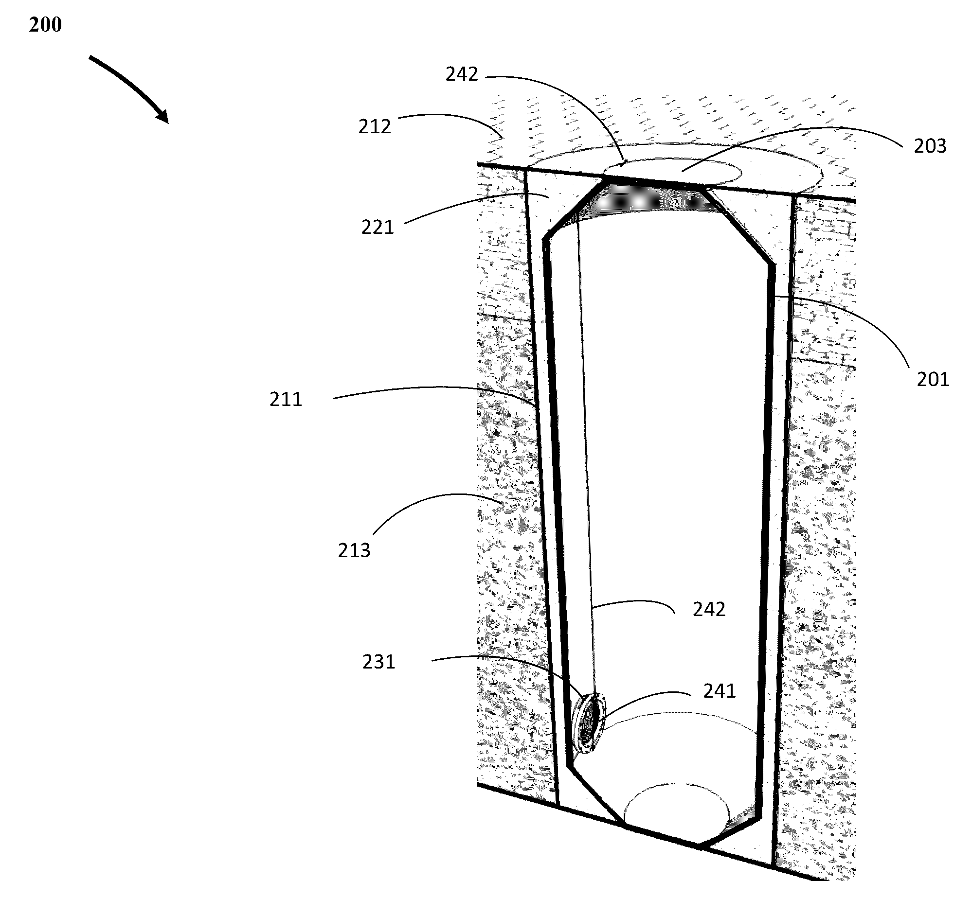 Vertical Underground Storage Tank and Method of Installing and Forming the Same