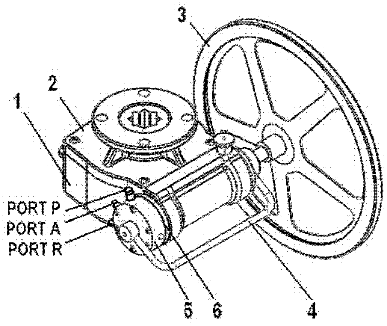 Safety hand wheel hand-operation and automatic-operation switching mechanism of pneumatic actuator