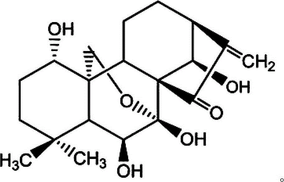 Galactose-mediated oridonin albumin nanoparticle and preparation method thereof