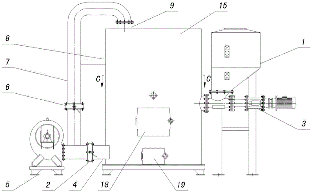 Slag-bonding resistant biomass particle combustion device