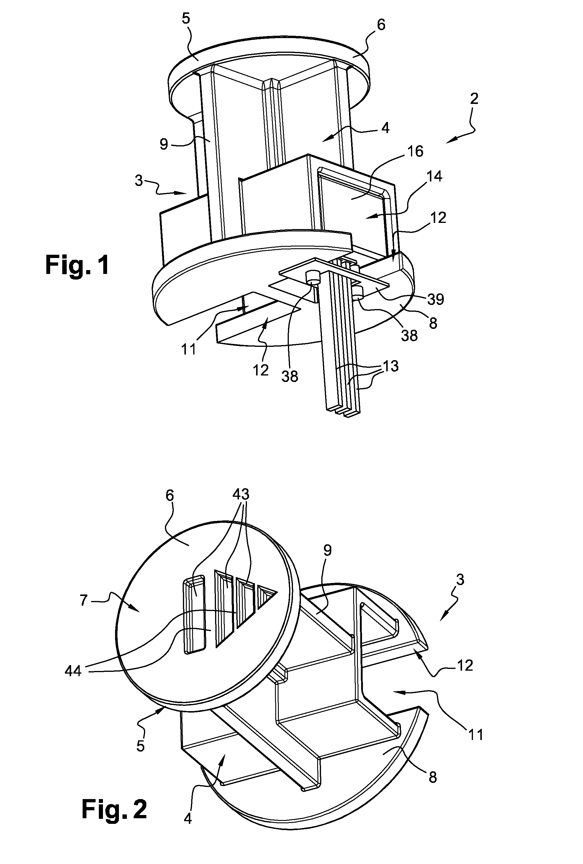 Terminal for detecting an optically invisible network, installation comprising such a detection terminal, and method for detecting an optically invisible network