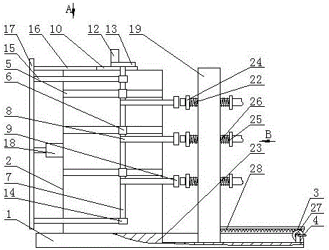 Overhauling and maintenance integrated device integrated with multi-USB-cable for giant server