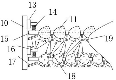 Agricultural strawberry transportation device with fresh-keeping function