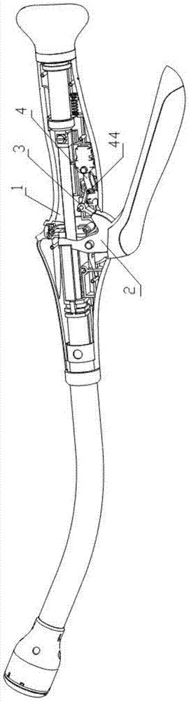 Tubular stapler and its safety device