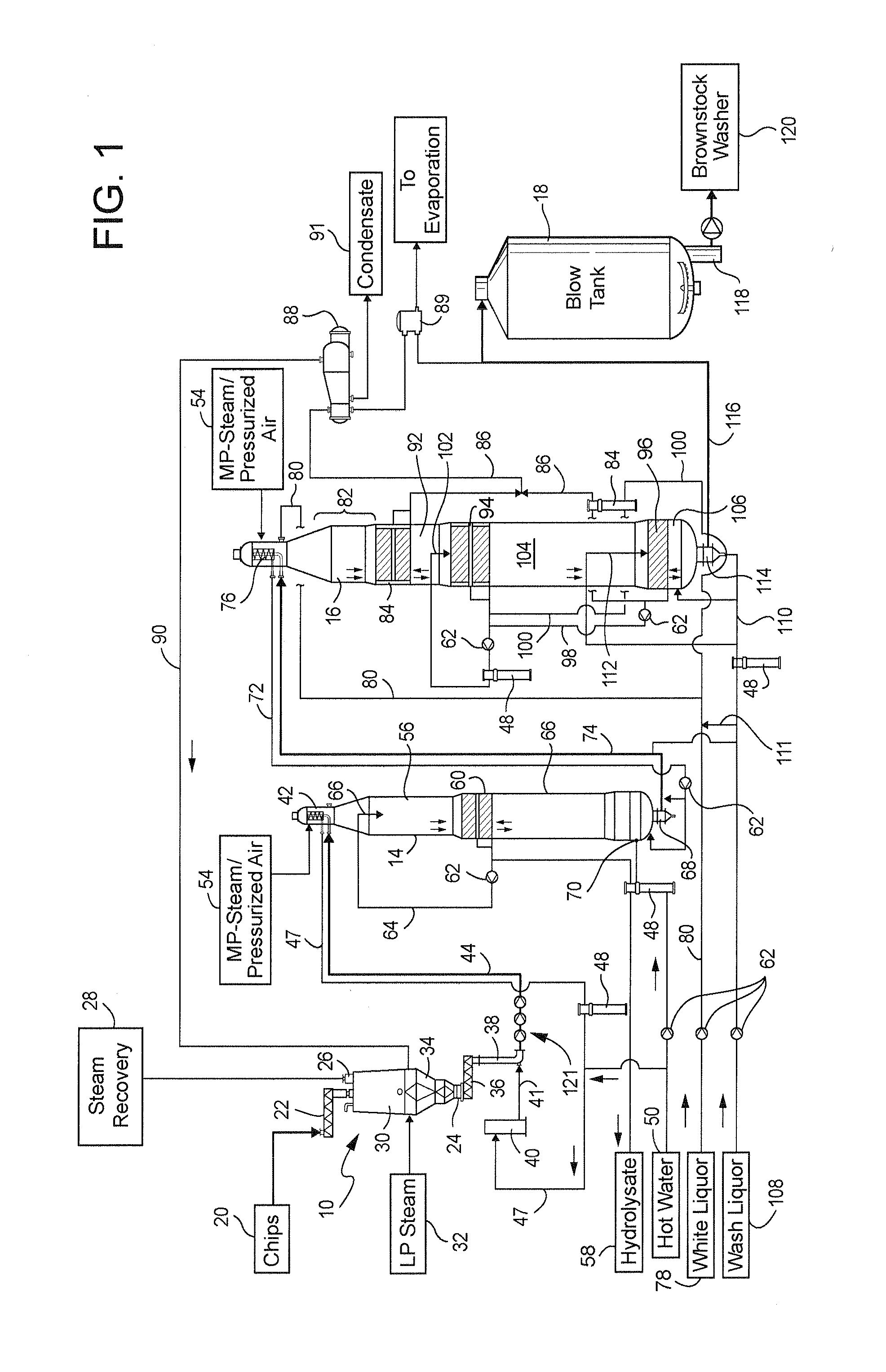 Method and apparatus to produce pulp using pre-hydrolysis and kraft cooking