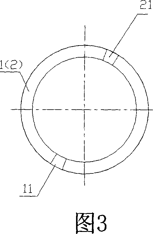 Combined sealing gas ring