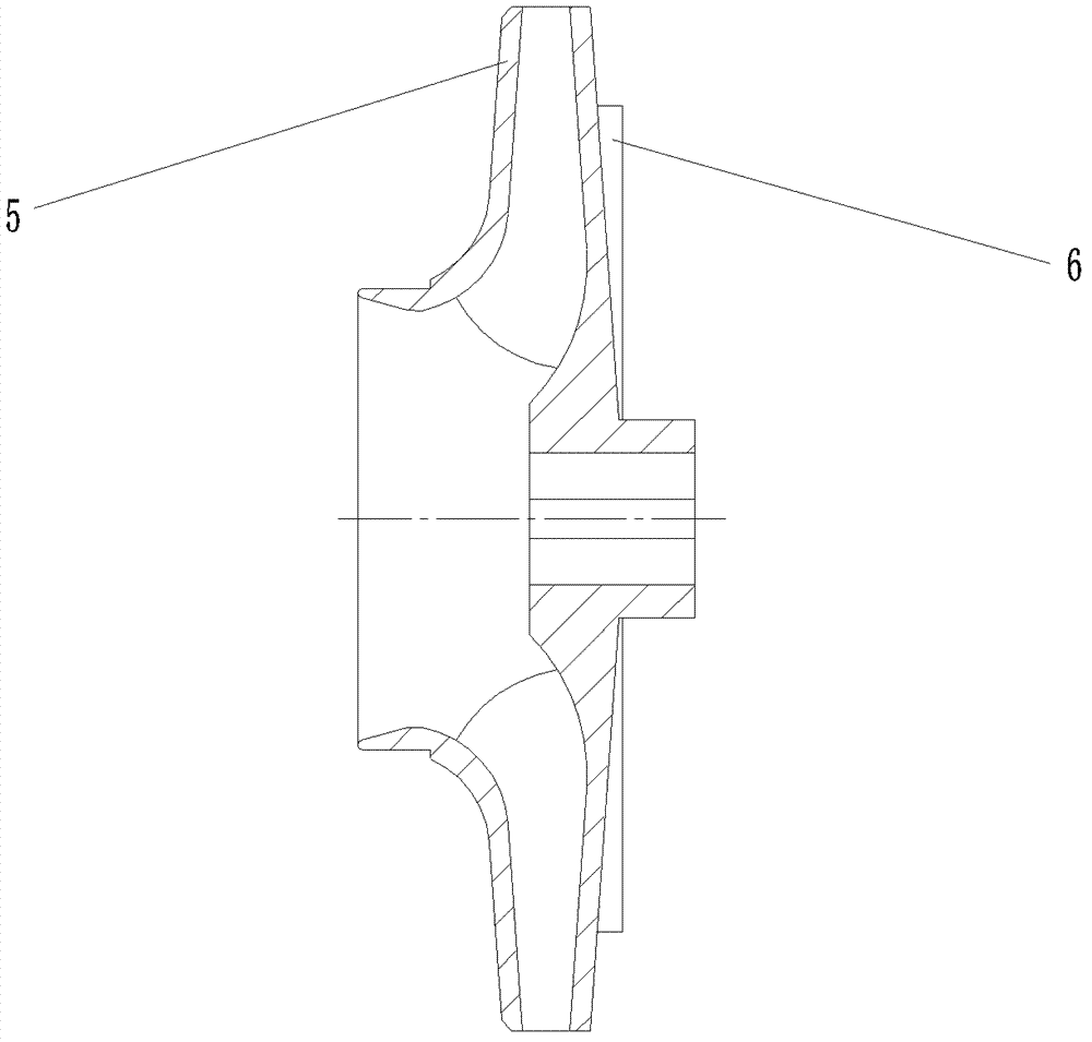 Vertical internal and external mixing shaft-seal-free self-sucking pump