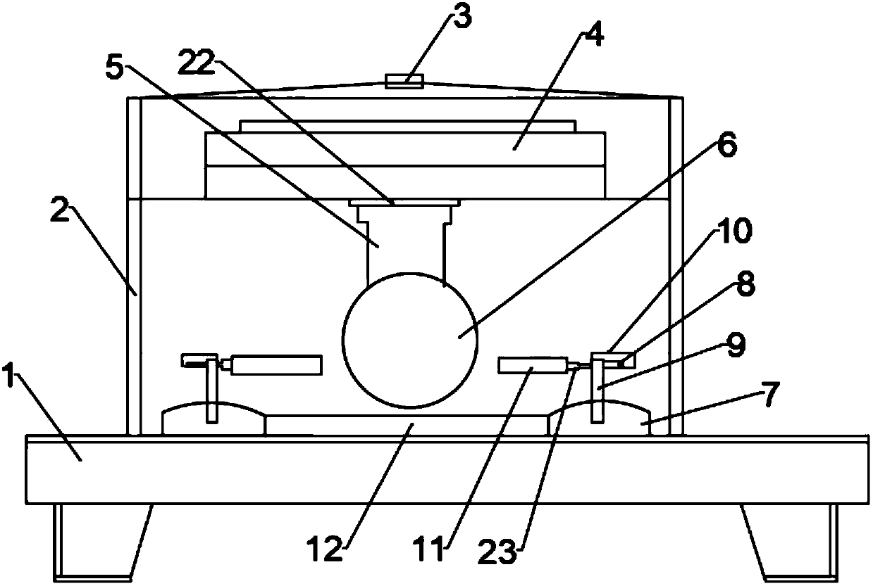 Fertilizer mixing device applied to fertilizer production