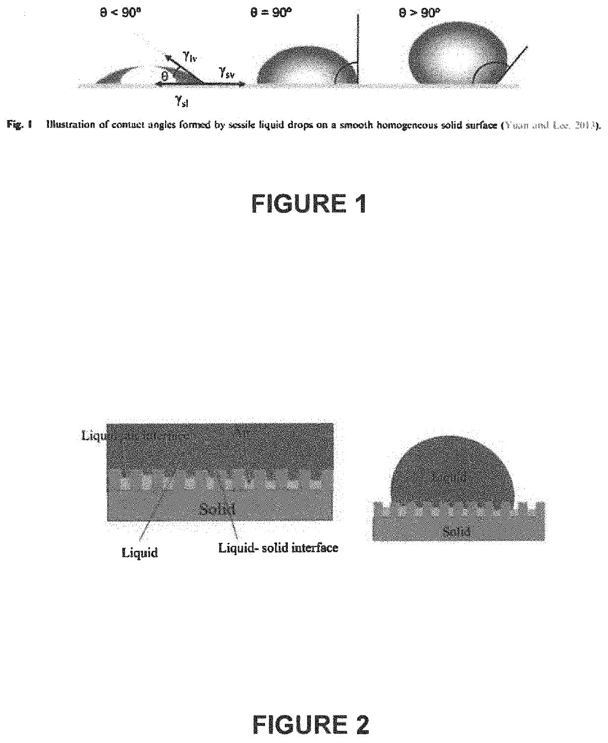 Tubing with hydrophobic surface