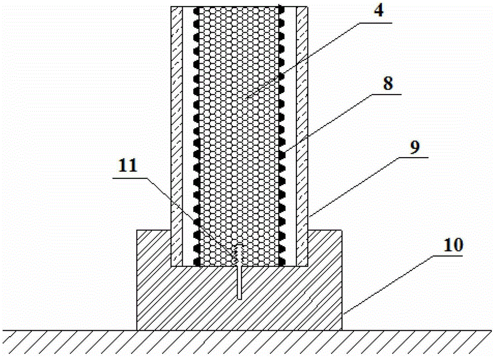 A diversion type auxiliary plating device and plating method for plating on the inner surface of a hollow plated part