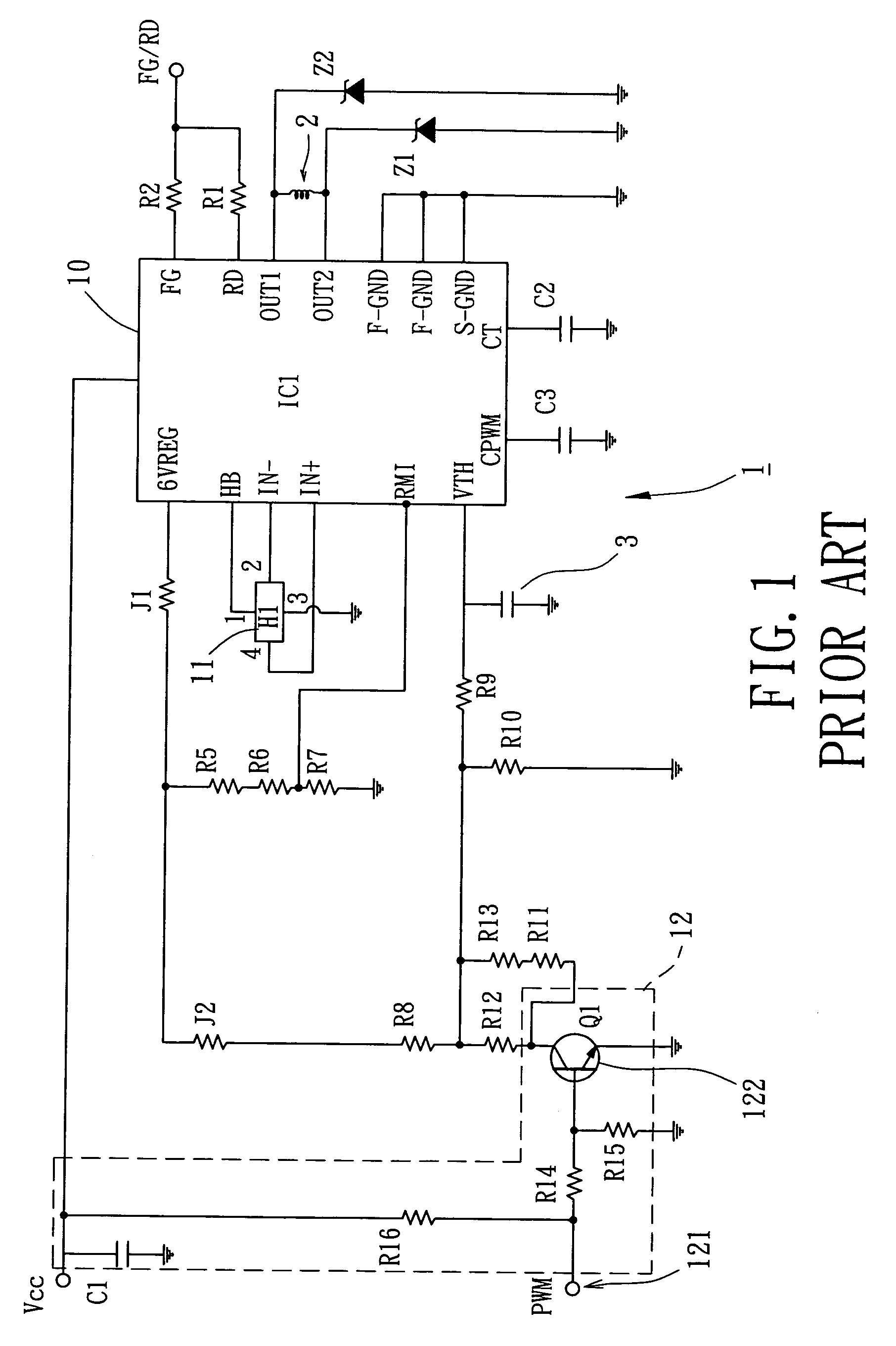 Frequency-variable pulse-width-modulation motor drive circuit capable of operating under different PWM frequencies