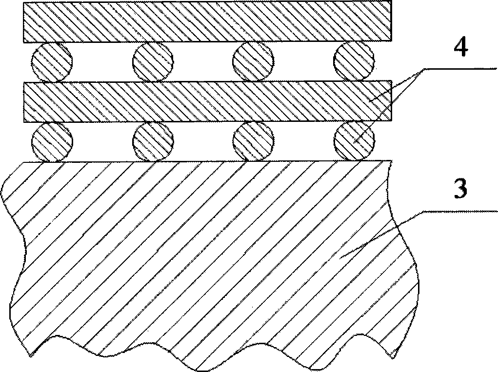 Local spatial grid structure artificial joint prosthesis and preparation method thereof