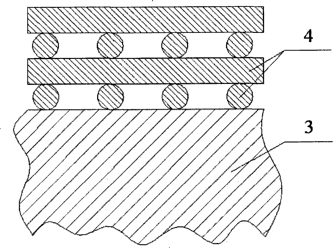 Local spatial grid structure artificial joint prosthesis and preparation method thereof