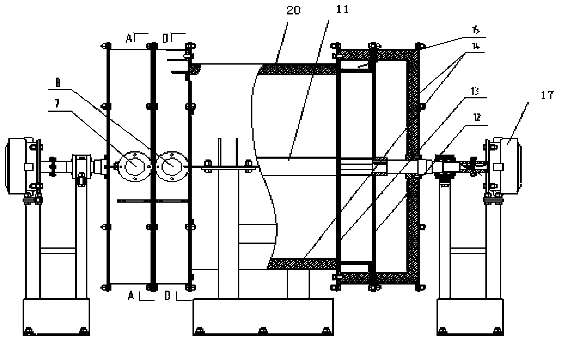 Horizontal heat accumulating type efficient heat exchanger