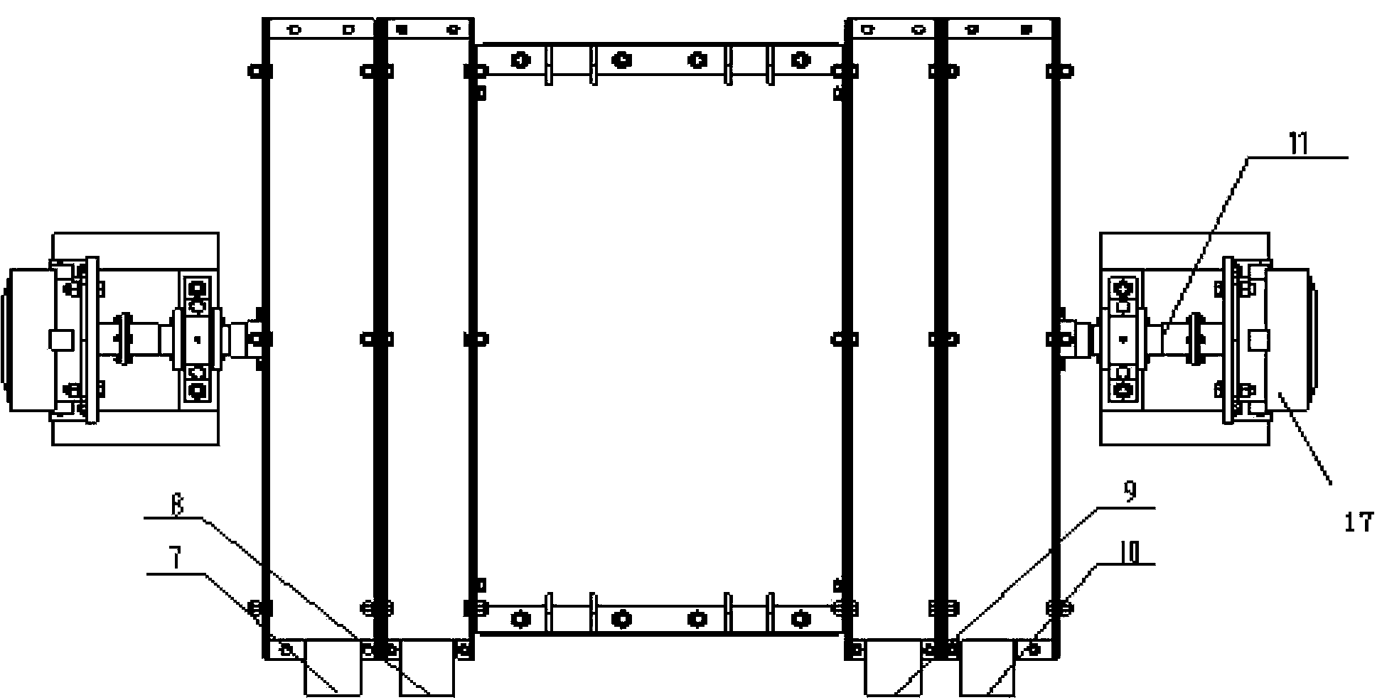 Horizontal heat accumulating type efficient heat exchanger