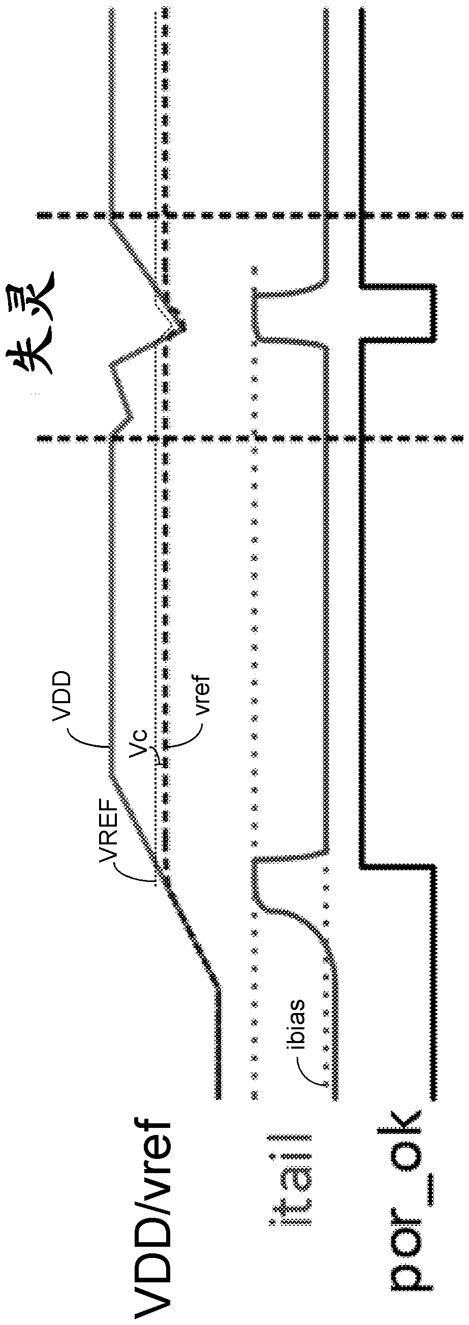 Adaptive bias circuit for power event detection comparator