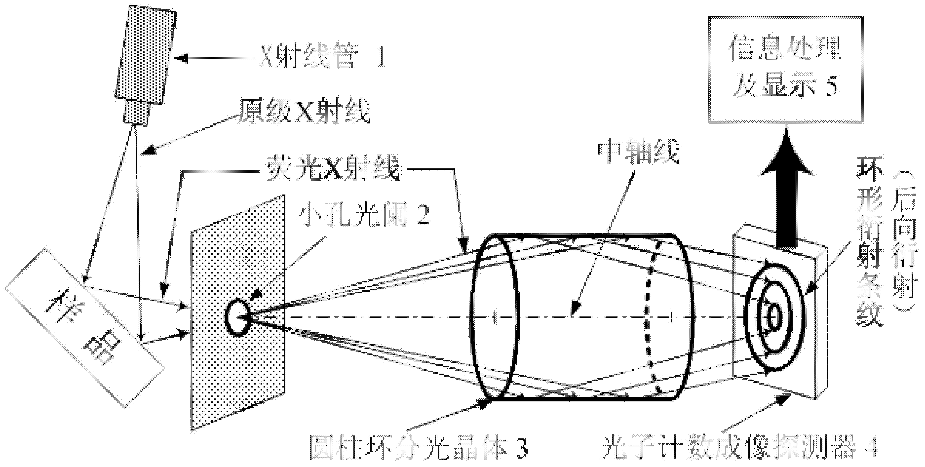 Non-scanning type wavelength dispersion X-ray fluorescence spectrometer