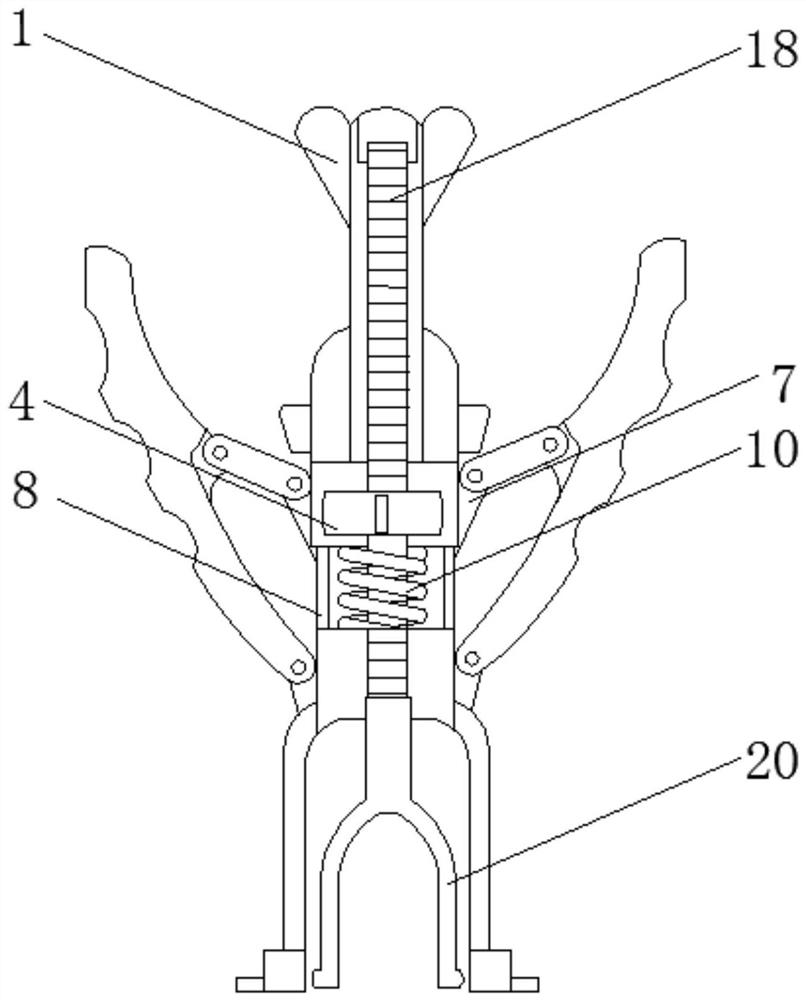 Foreskin cutting anastomat gasket with positioning function