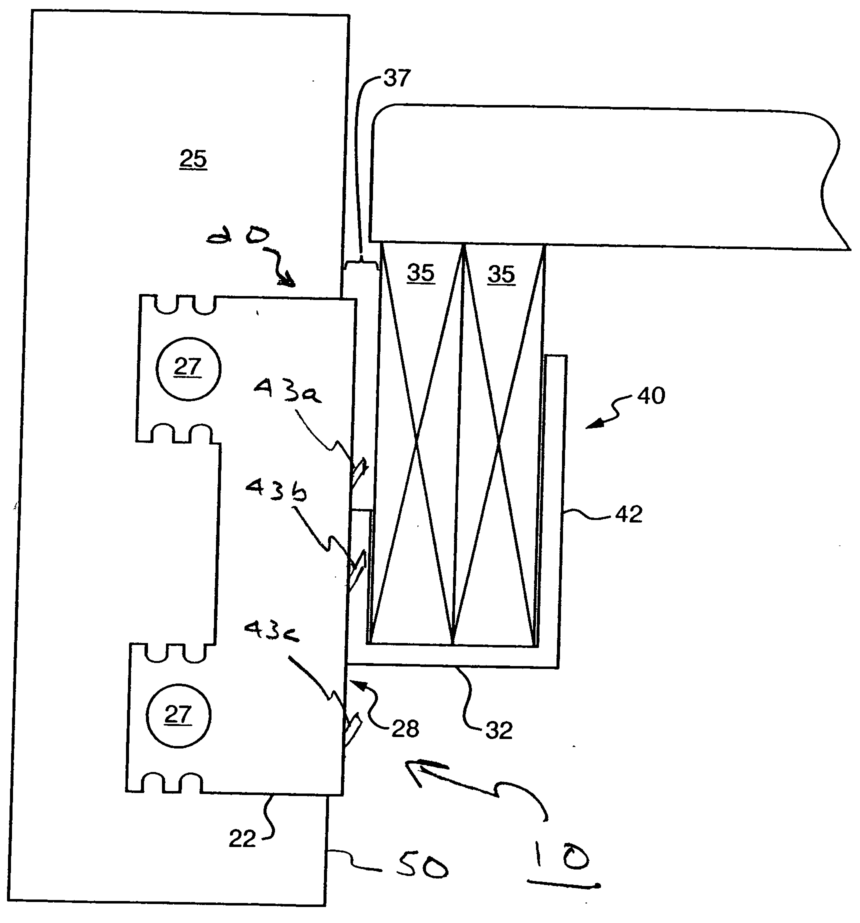 Attachment bracket and method of attaching a structure to a building