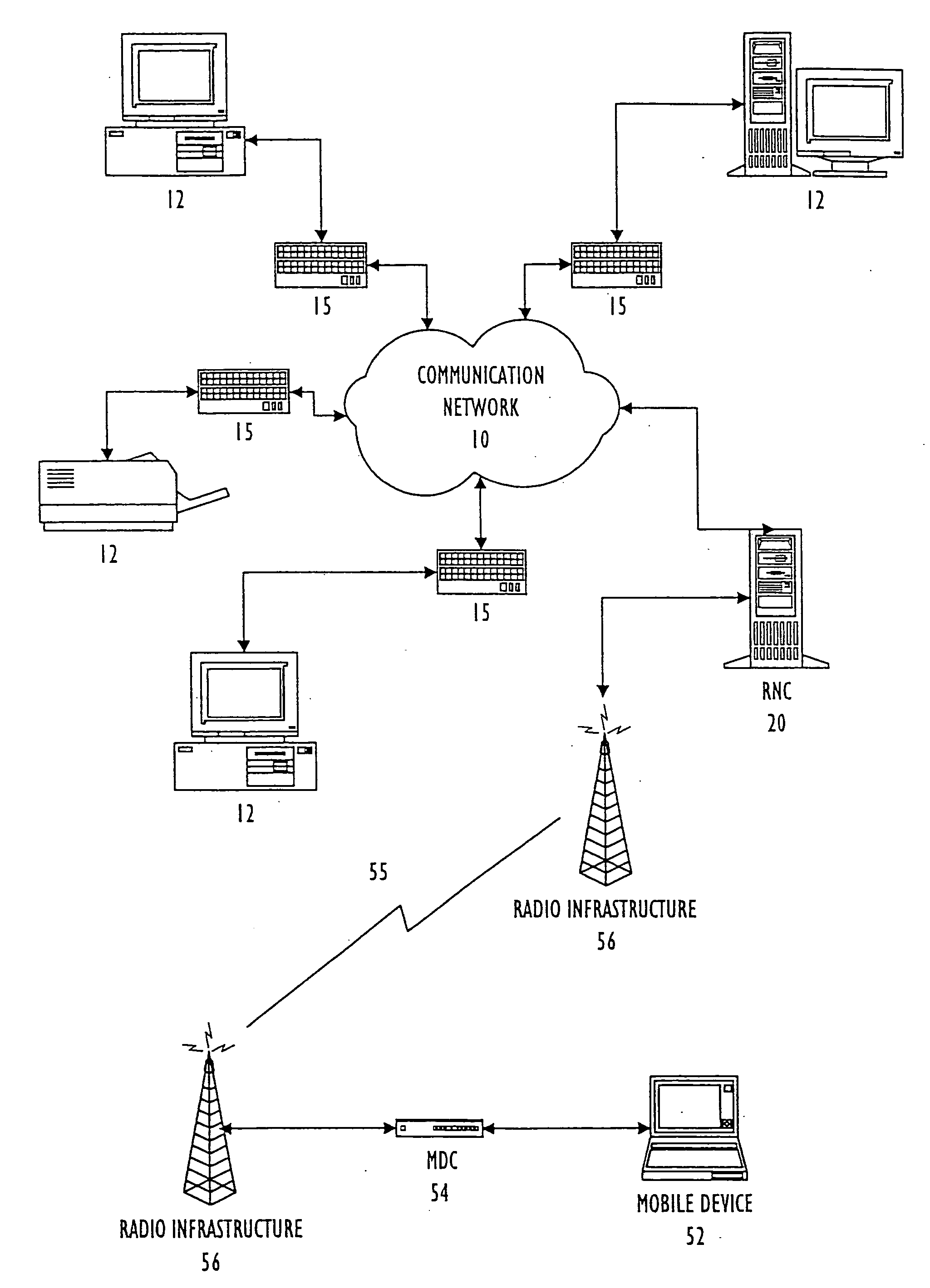 Method and apparatus for routing data over multiple wireless networks