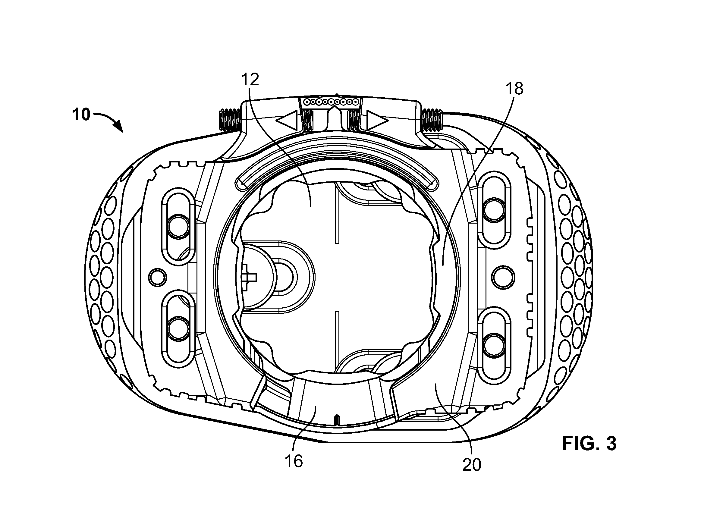 Cleat assembly for clipless bicycle pedal