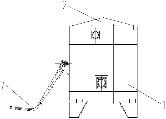 Single-shaft dehairing machine