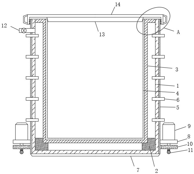 Storage appliance used in thiourea production process