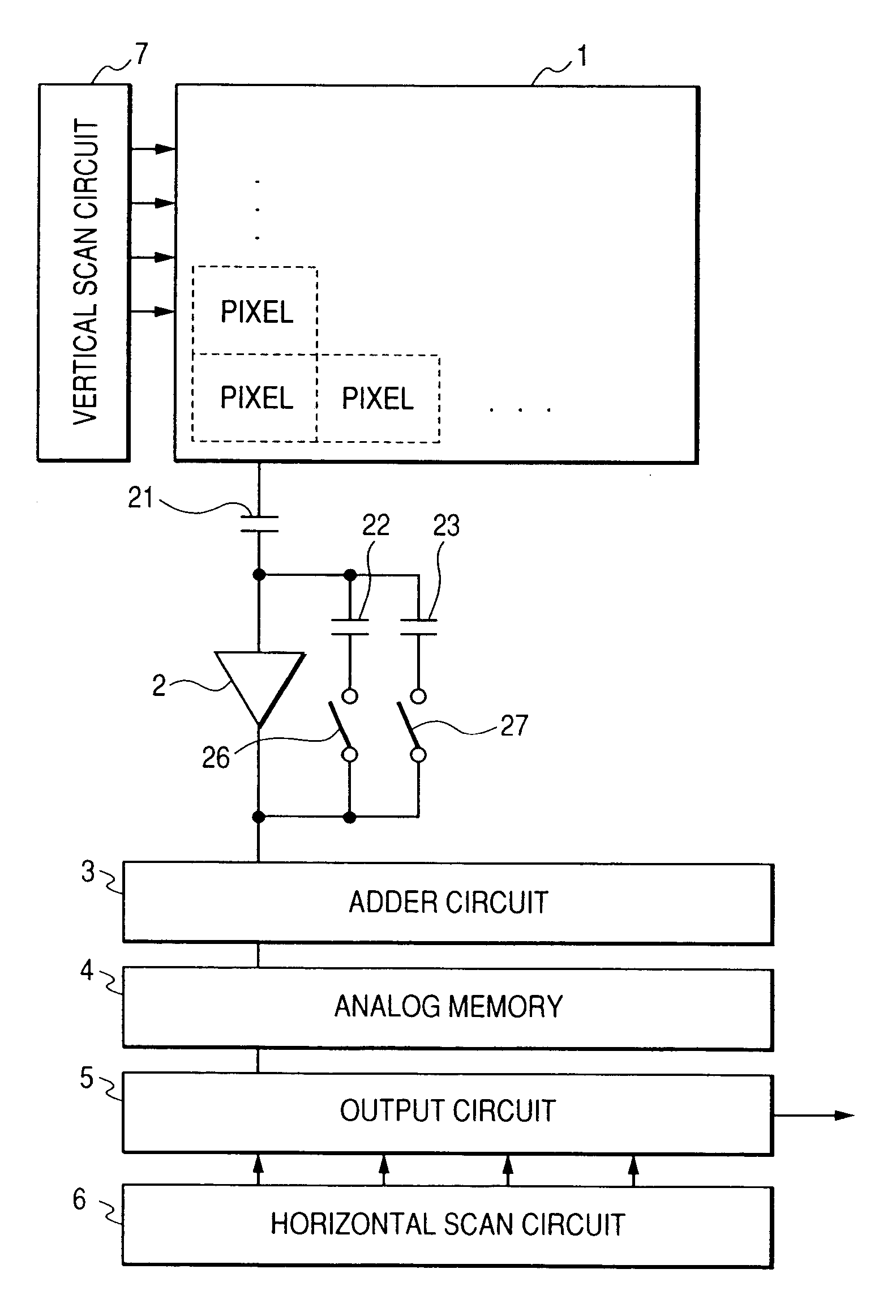 Solid-state image pickup device and camera