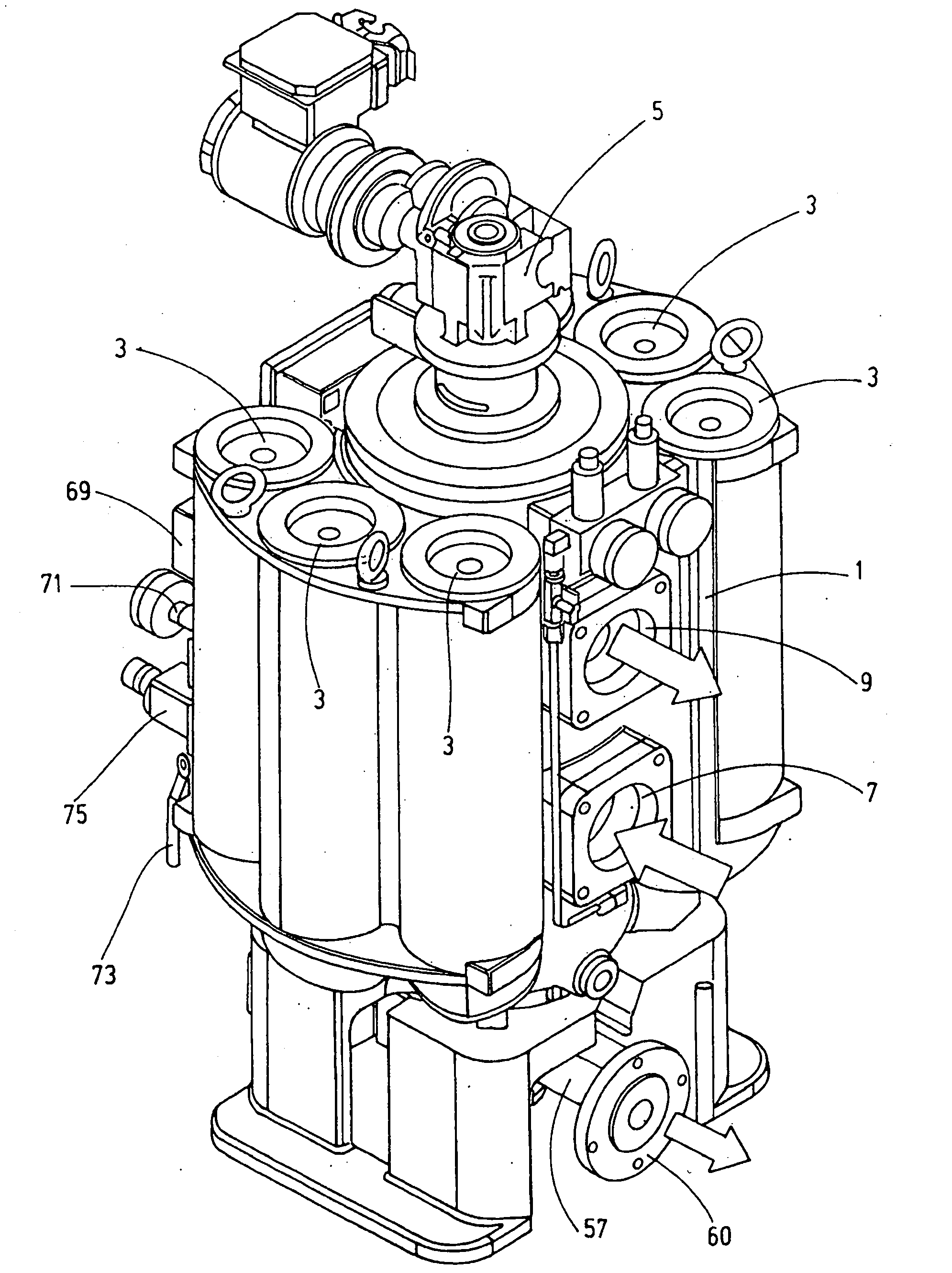 Filtering apparatus