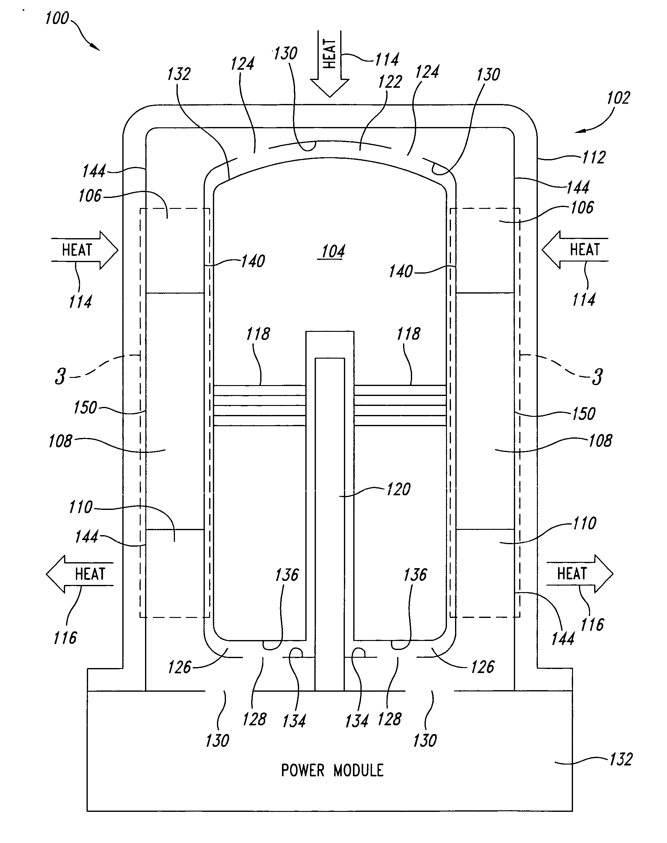 Channelized stratified regenerator with integrated heat exchangers system and method