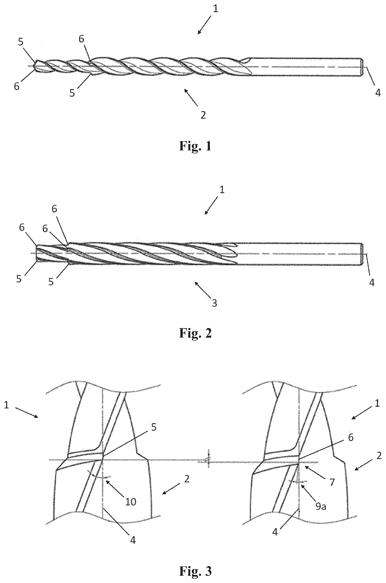 Rotary cutting tool, such as a drill or a reamer