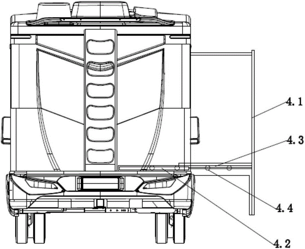 Motor home suitable for people unable to move freely